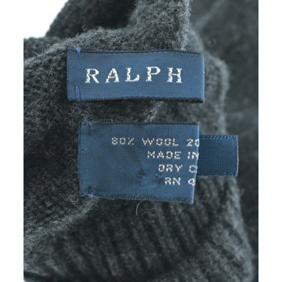 Ralph Lauren(ラルフローレン)のRalph Lauren ラルフローレン 手袋 - チャコールグレー 【古着】【中古】 レディースのファッション小物(手袋)の商品写真