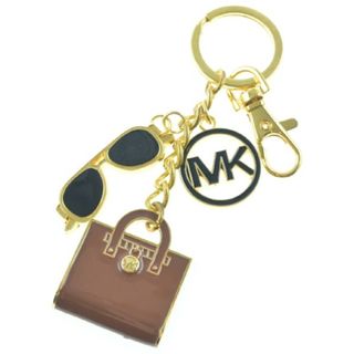 MICHAEL KORS マイケルコース チャーム - ゴールドx黒x茶 【古着】【中古】(チャーム)