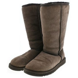 アグオーストラリア(UGG AUSTRALIA)のUGG australia アグオーストラリア ブーツ US7(24cm位) 茶 【古着】【中古】(ブーツ)