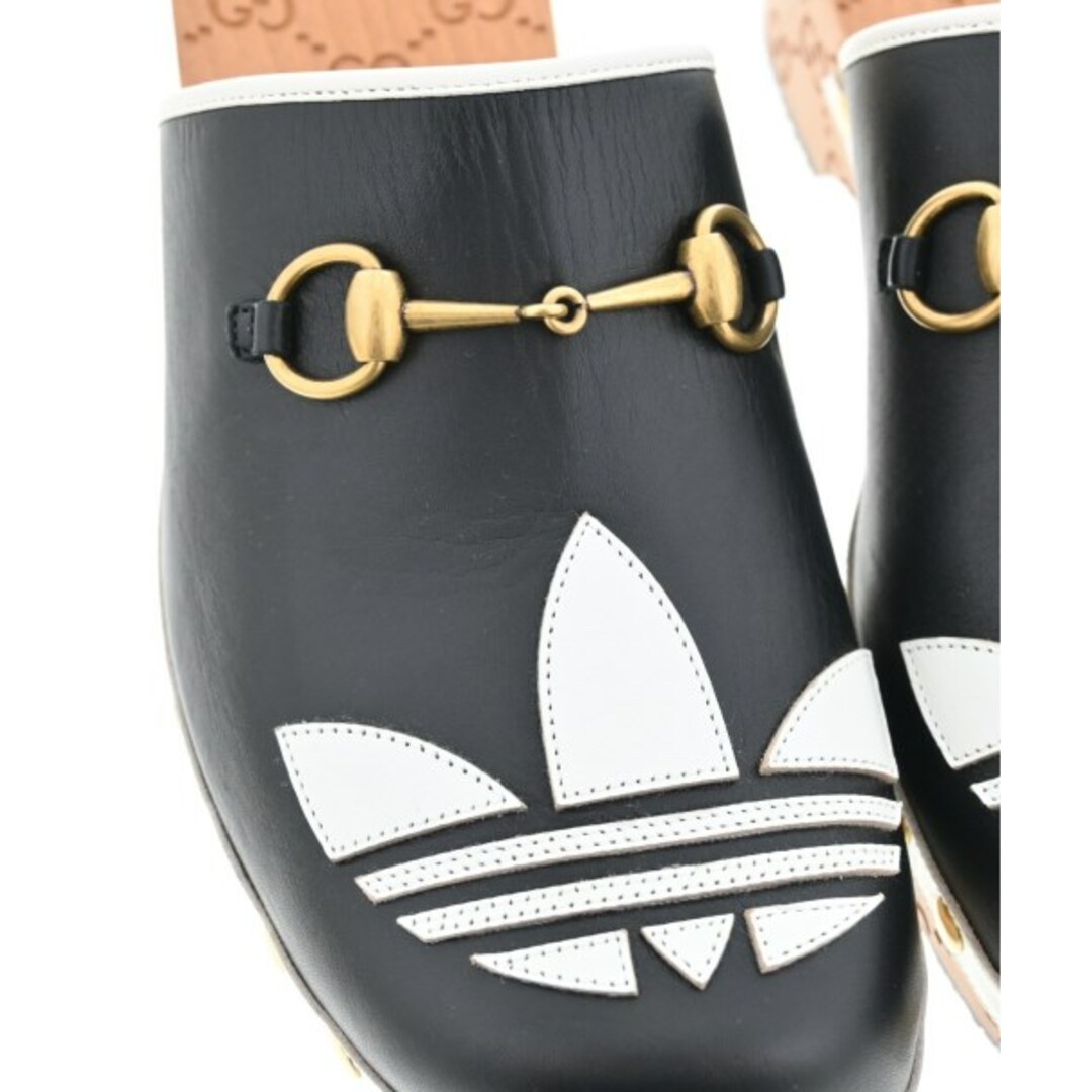 Gucci(グッチ)のGUCCI グッチ サンダル UK8(26.5cm位) 黒x白 【古着】【中古】 メンズの靴/シューズ(サンダル)の商品写真