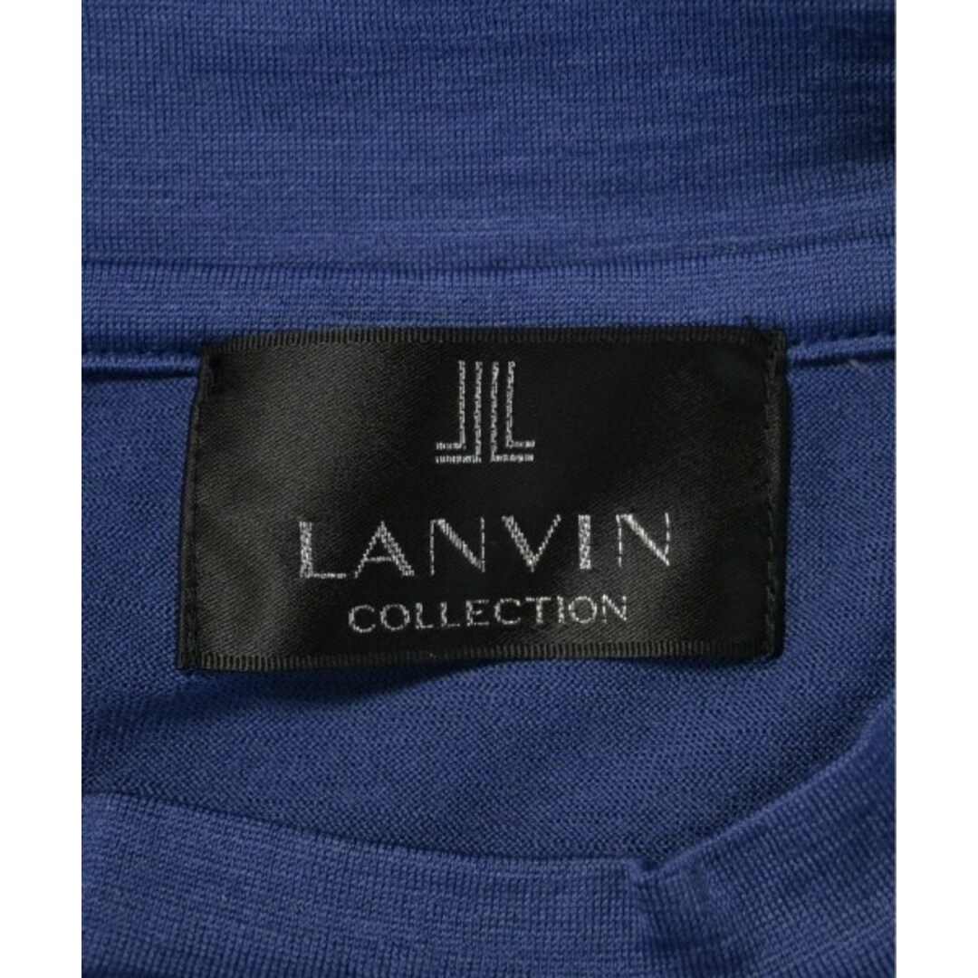 LANVIN COLLECTION(ランバンコレクション)のLANVIN COLLECTION Tシャツ・カットソー 48(L位) 青 【古着】【中古】 メンズのトップス(Tシャツ/カットソー(半袖/袖なし))の商品写真