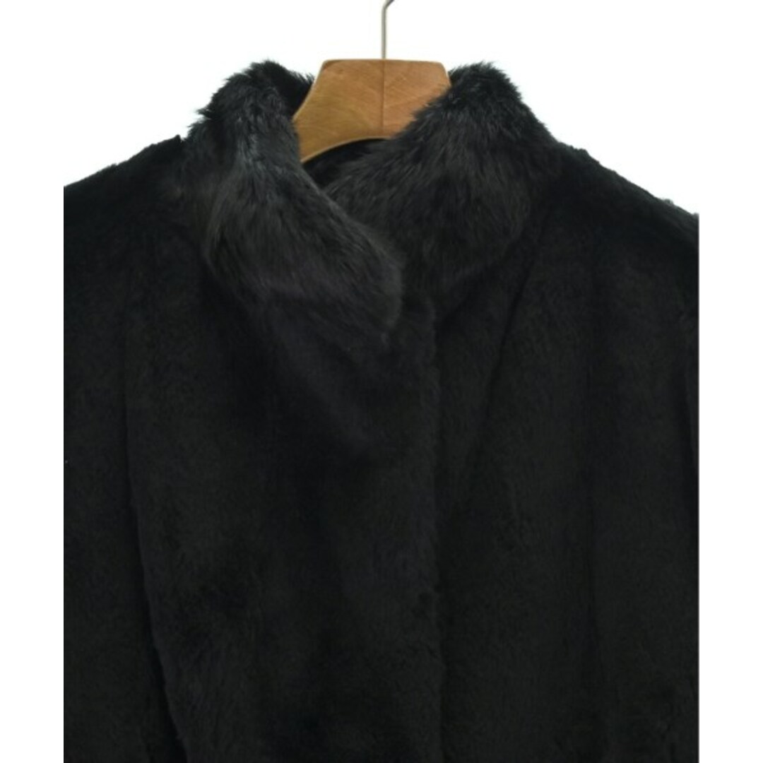 Emporio Armani(エンポリオアルマーニ)のEMPORIO ARMANI コート（その他） 46(XL位) 黒 【古着】【中古】 レディースのジャケット/アウター(その他)の商品写真