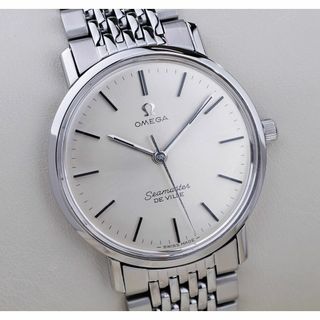 OMEGA - 美品 オメガ シーマスターデビル シルバー 手巻き メンズ Omega