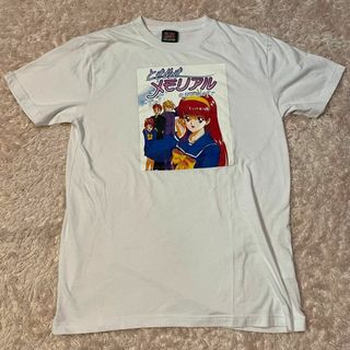 コナミ(KONAMI)のときメモ　ゲームシャツ　藤崎詩織　メンズ　半袖Tシャツ　ときめきメモリアル(Tシャツ/カットソー(半袖/袖なし))