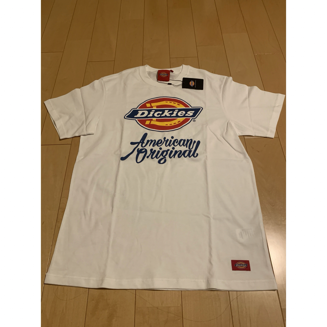 Dickies(ディッキーズ)の【新品タグ付】ディッキーズ　Tシャツ　白　ホワイト　メンズ　M メンズのトップス(Tシャツ/カットソー(半袖/袖なし))の商品写真