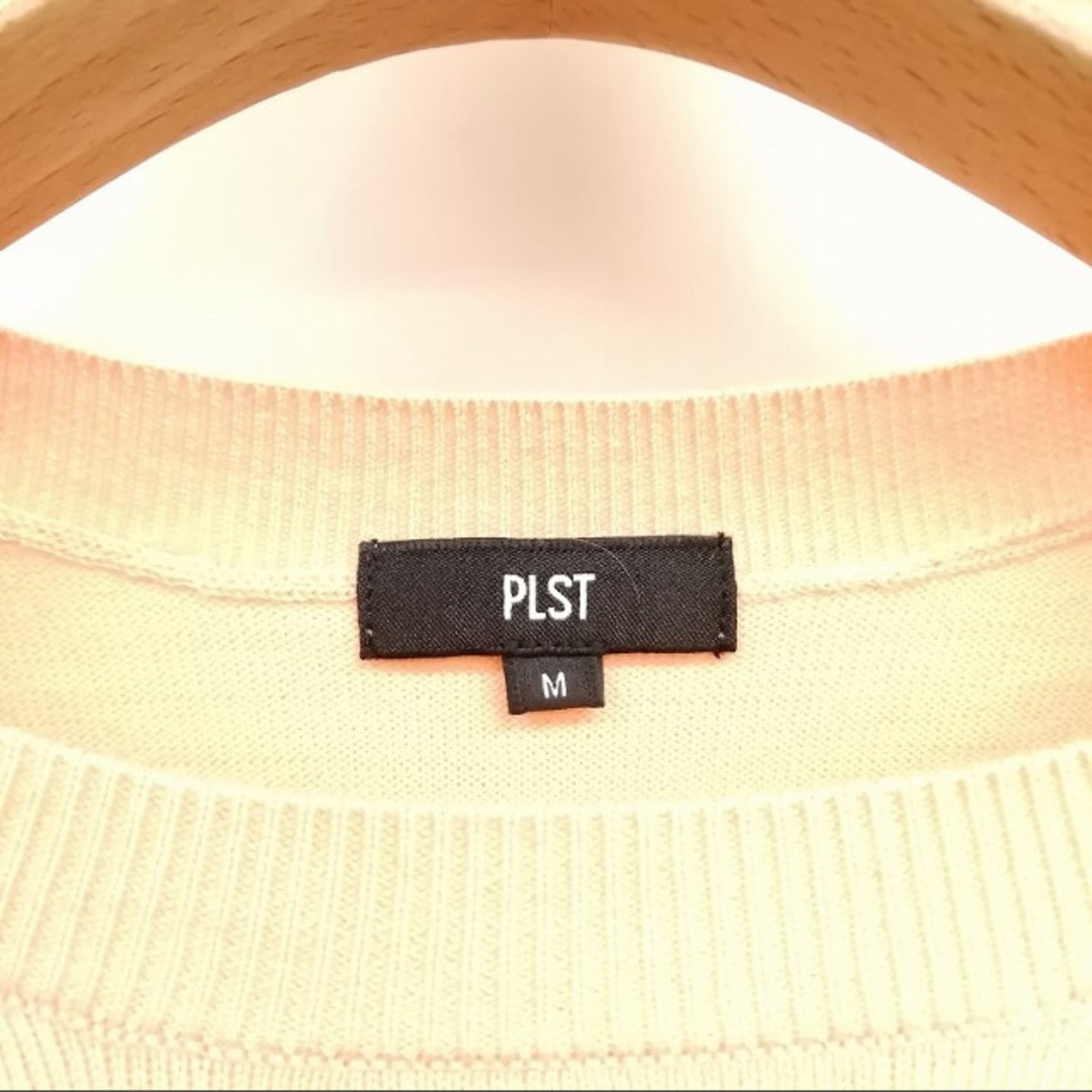 PLST(プラステ)のニット セータートップス M オレンジ  レディースのトップス(ニット/セーター)の商品写真