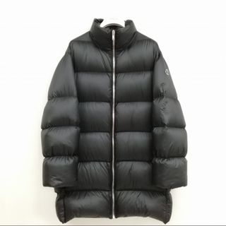 モンクレール(MONCLER)のリックオウエンス 20AW 美品 ダウン ジャケット 1 ブラック(ダウンジャケット)