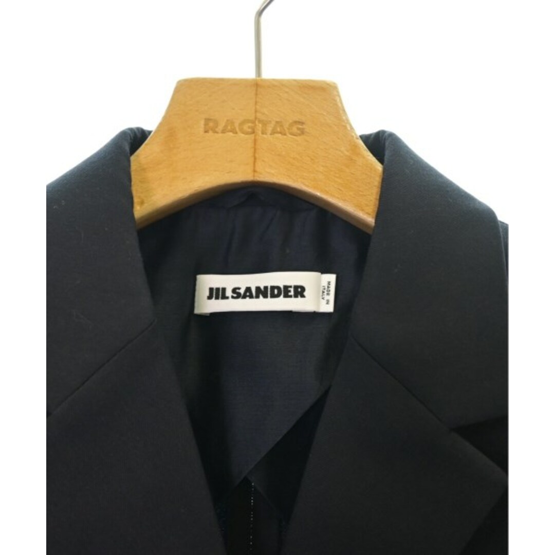 Jil Sander(ジルサンダー)のJIL SANDER ジルサンダー ジャケット 34(XXS位) 濃紺 【古着】【中古】 レディースのジャケット/アウター(その他)の商品写真