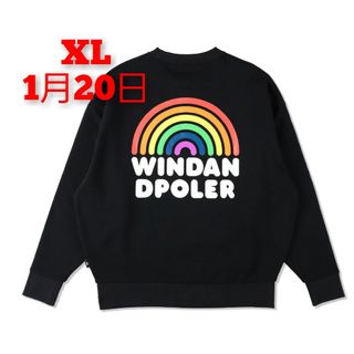 WIND AND SEA - POLER X WDS CREW NECK / BLACK