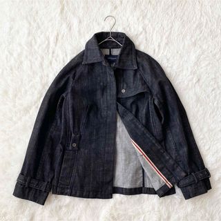 BURBERRY - 【美品】バーバリーロンドン デニムジャケット 40 Lサイズ ノバストライプ