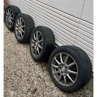 ブリヂストン(BRIDGESTONE)の　エコフォルム　ブリヂストン　レグノGR-X1 195.55.16 4本セット(タイヤ・ホイールセット)