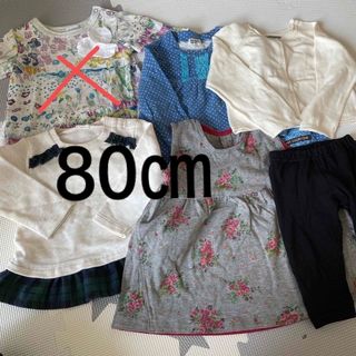 ベビーギャップ(babyGAP)の80㎝　まとめ売り(シャツ/カットソー)