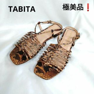 タビタ(TABITA)の極美品❗TABITA 　タビタ　スリムストラップサンダル(サンダル)