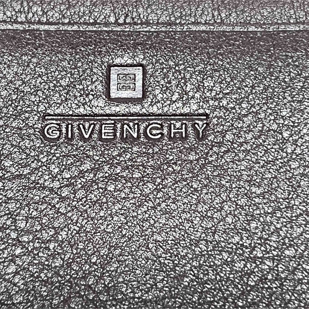 GIVENCHY(ジバンシィ)の極美品 GIVENCHY  ジバンシー 名刺入 カードケース ブラウン メンズのファッション小物(名刺入れ/定期入れ)の商品写真