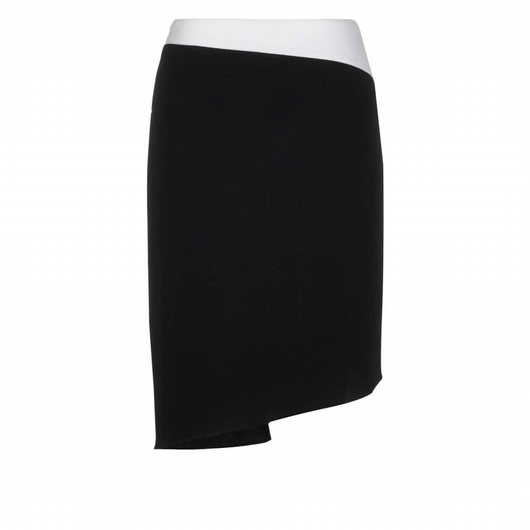 HELMUT LANG(ヘルムートラング)の新品 HELMUT LANG ヘルムートラング ASYMMETRIC SKIRT レディースのスカート(ひざ丈スカート)の商品写真