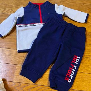 トミーヒルフィガー(TOMMY HILFIGER)のbaiya6070秋冬トミーヒルフィガーセットアップズボンフリース美品スウェット(トレーナー)