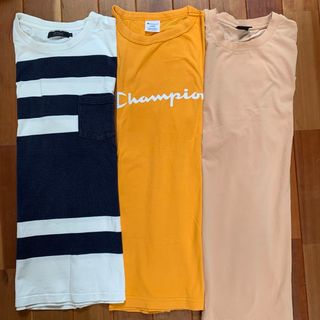 チャンピオン(Champion)のメンズ Tシャツ 3枚セット(Tシャツ/カットソー(半袖/袖なし))