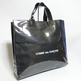 COMME des GARCONS - 【美品】コムデギャルソン ビニールバッグ ハンドバッグ  ブラックマーケット