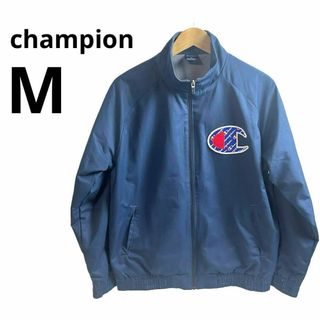 チャンピオン(Champion)のCHAMPION チャンピオン  ウィンドブレーカー ジャケット M ビッグロゴ(ナイロンジャケット)