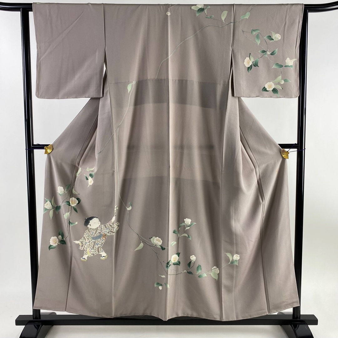 訪問着 身丈155cm 裄丈63.5cm 正絹 美品 逸品 【中古】 レディースの水着/浴衣(着物)の商品写真