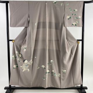 訪問着 身丈155cm 裄丈63.5cm 正絹 美品 逸品 【中古】(着物)