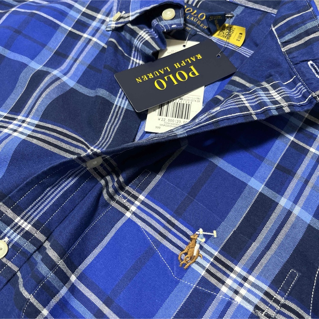 Ralph Lauren(ラルフローレン)の半額❣️新品 タグ付き❣️ポロラルフローレン チェックシャツ 長袖シャツ メンズのトップス(シャツ)の商品写真