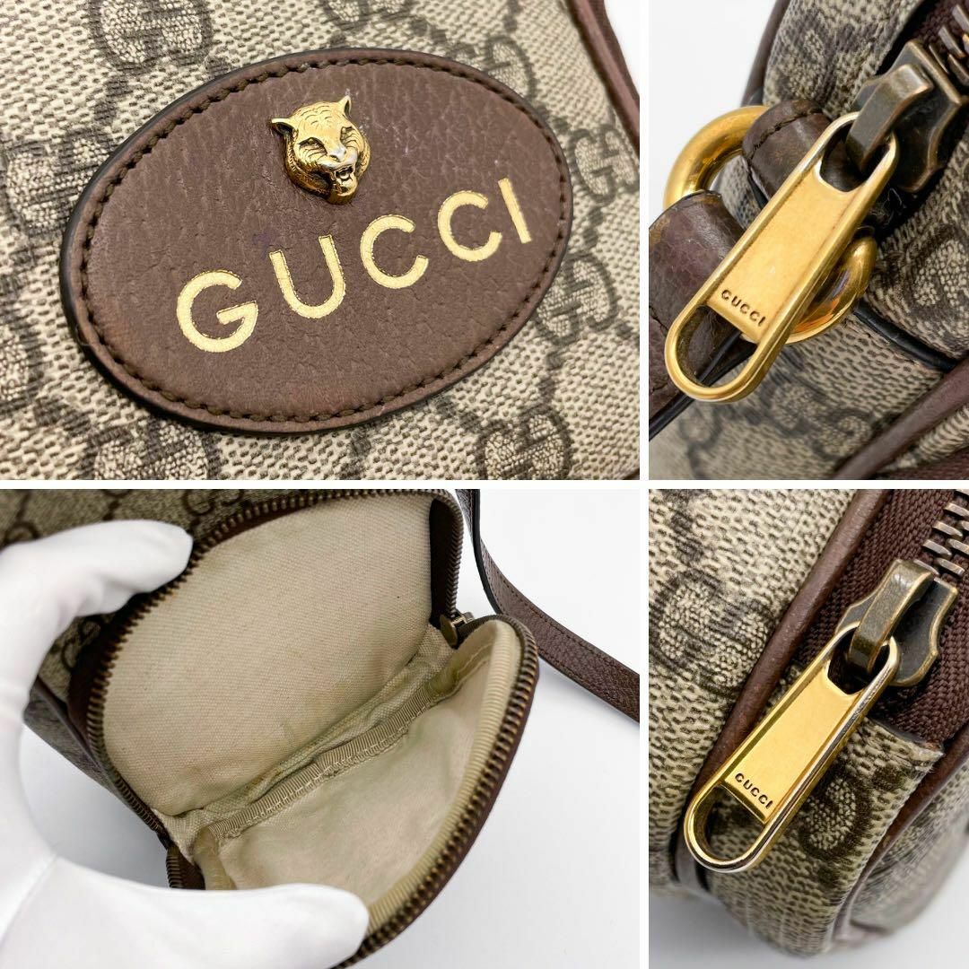 Gucci(グッチ)の極美品✨GUCCI　GGスプリーム　ショルダーバッグ　タイガー　ネオヴィンテージ レディースのバッグ(ショルダーバッグ)の商品写真