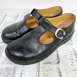 ビルケンシュトック(BIRKENSTOCK)の《レア》ビルケンシュトック フットプリンツ レザーシューズ ストラップ Tベルト(ローファー/革靴)