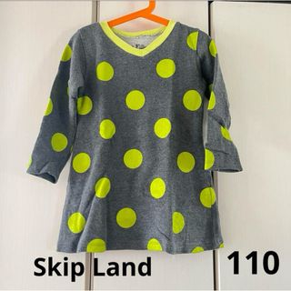 スキップランド(Skip Land)の美品☆スキップランド   ドット柄ワンピース(ワンピース)