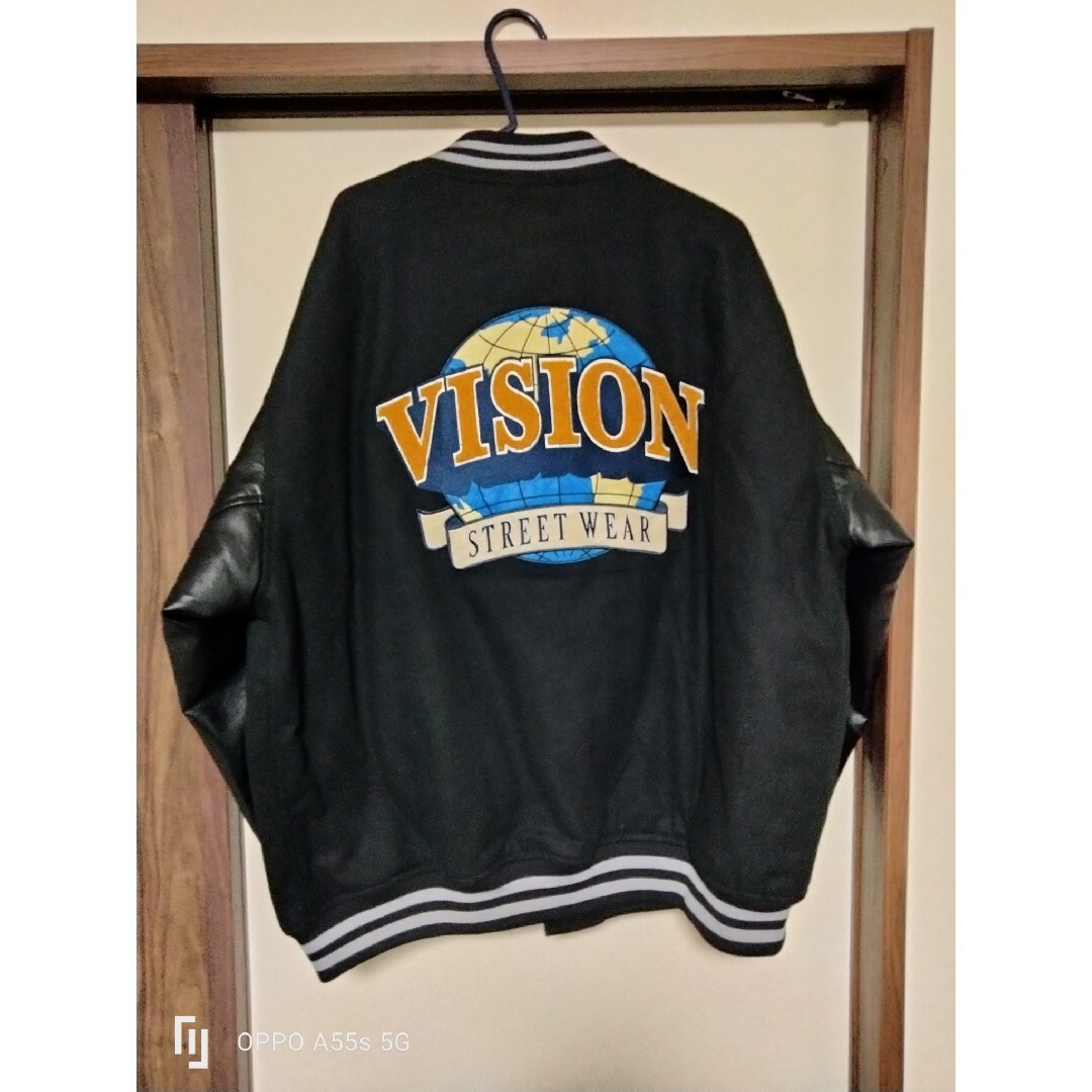 Vision street wear スタジャン XL 美品 メンズのジャケット/アウター(スタジャン)の商品写真