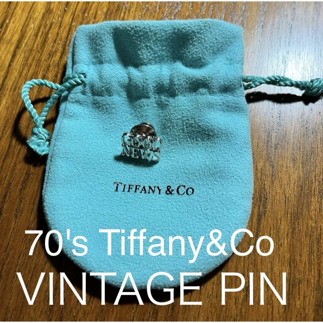 Tiffany & Co.(ティファニー)の70's TIFFANY GOOD NEWS  ヴィンテージ  ラペルピン メンズのアクセサリー(その他)の商品写真