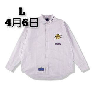 WIND AND SEA - NBA X WDS OX SHIRT / LOS_ANGELES_LAKERS