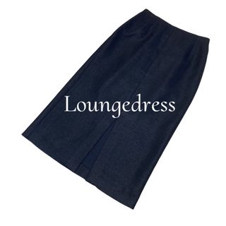 ラウンジドレス(Loungedress)の【Loungedress／ラウンジドレス】ロングスカート S 極美品 ネイビー (ロングスカート)