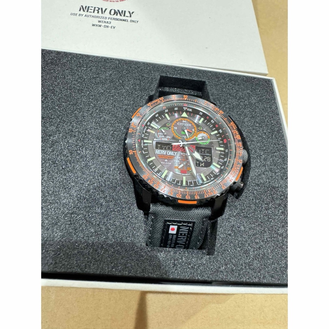 CITIZEN(シチズン)のエヴァ　スマートウォッチ　wena3　WNW-SN-EV メンズの時計(腕時計(アナログ))の商品写真