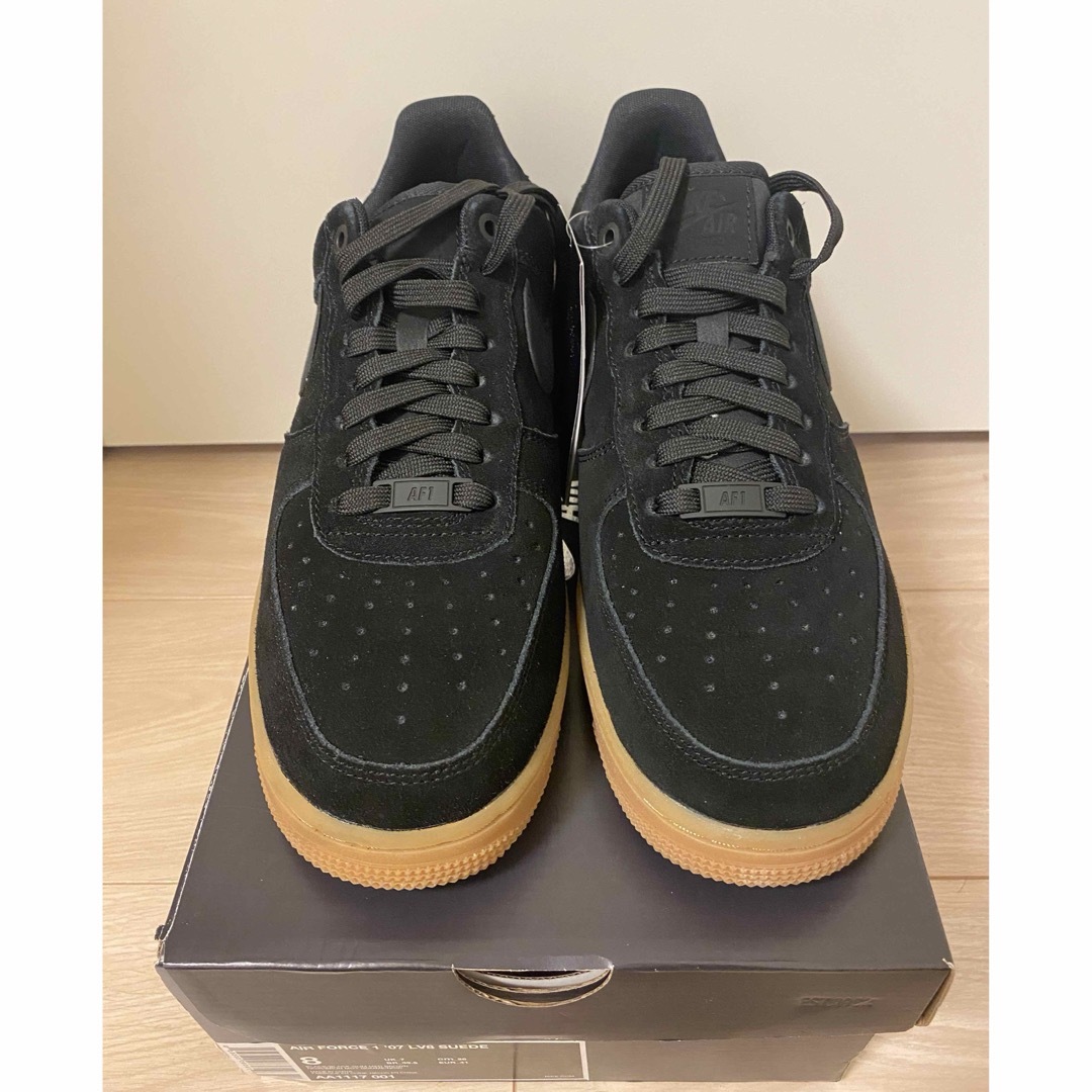 NIKE(ナイキ)の【完売品】NIKE AIR FORCE 1 '07 LV8 SUEDE BLK メンズの靴/シューズ(スニーカー)の商品写真