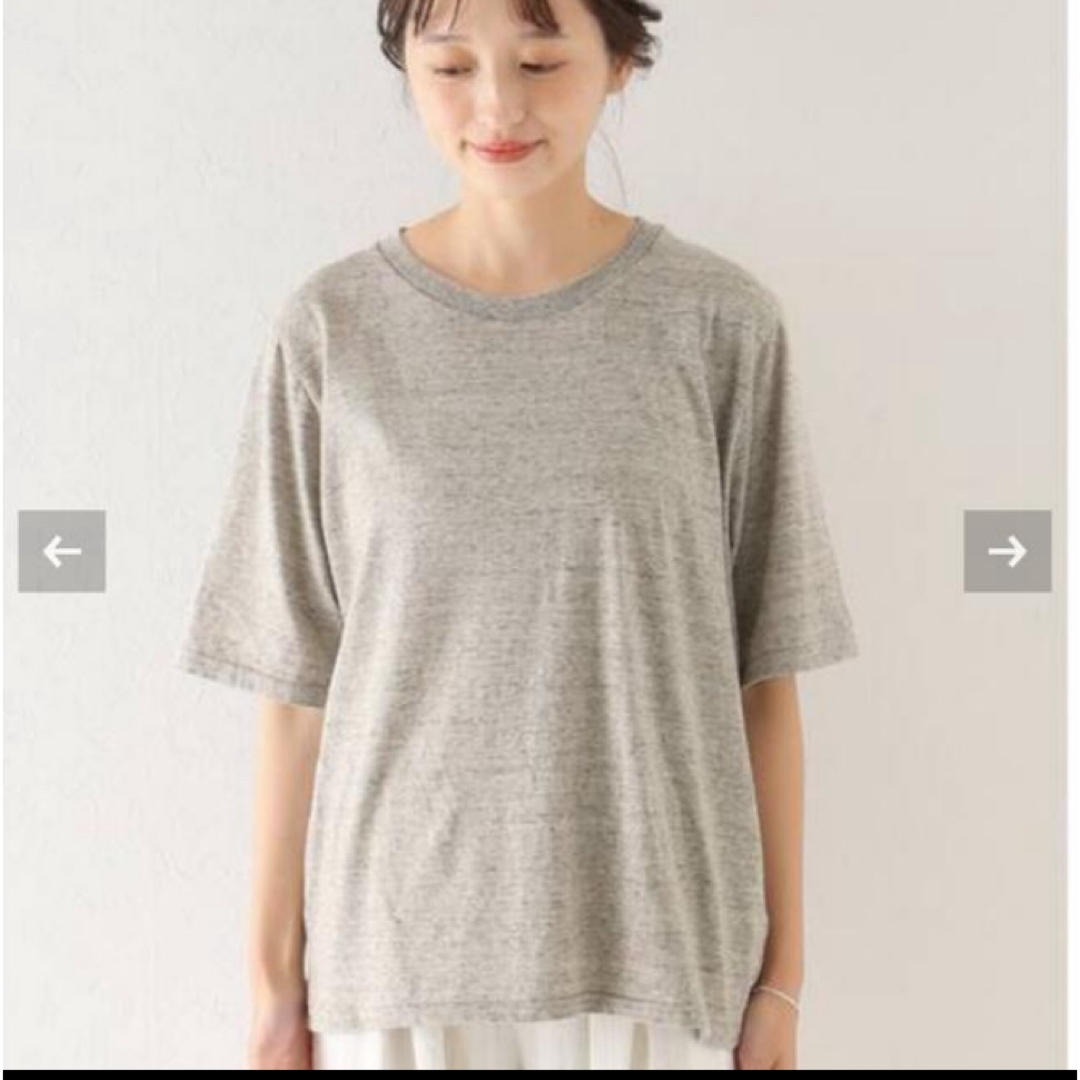 Plage(プラージュ)のPlage Soft テンジクTシャツ　ブラウン レディースのトップス(Tシャツ(半袖/袖なし))の商品写真