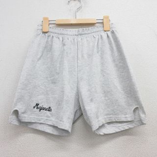 古着 ラッセル ショート イージー パンツ ショーツ キッズ ボーイズ 子供服 90年代 90s Majonette USA製 薄グレー 霜降り 24apr12(パンツ)