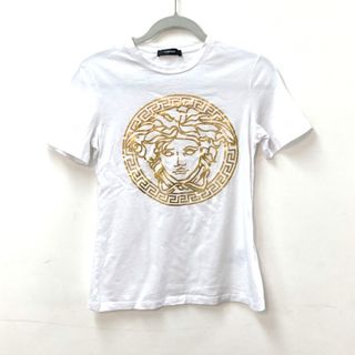 ヴェルサーチ(VERSACE)のヴェルサーチ VERSACE メデューサ アパレル トップス 半袖Ｔシャツ コットン ホワイト 美品(Tシャツ(半袖/袖なし))