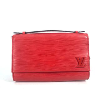 ルイヴィトン(LOUIS VUITTON)のルイヴィトン LOUIS VUITTON クレリー M54538 エピ 3WAYバッグ ハンドバッグ 斜め掛け カバン ショルダーバッグ エピレザー コクリコ レッド(ショルダーバッグ)