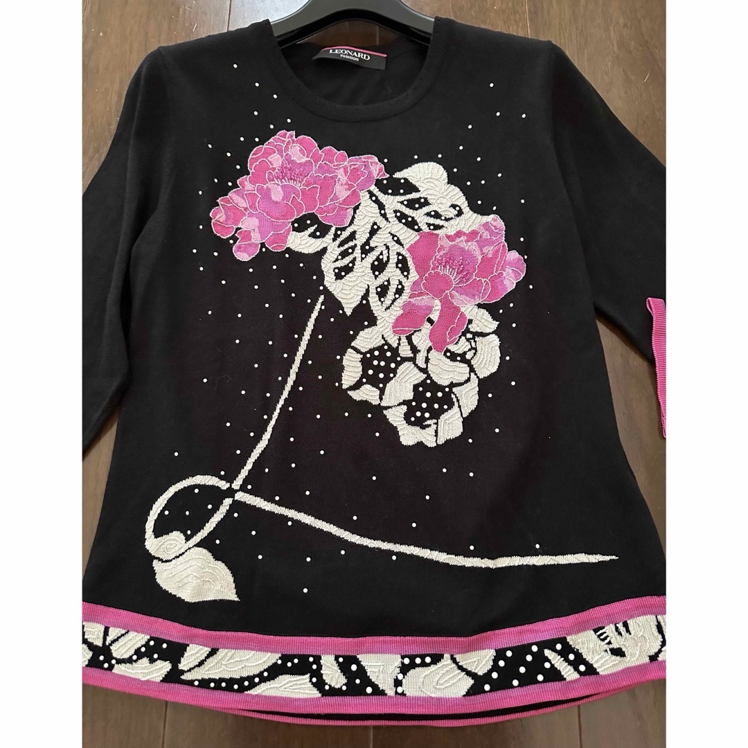 LEONARD - レオナール♡華やかトップス40の通販 by KELLY's shop LEONARD - レオナール♡華やかトップス40の通販 by KELLY's shop
