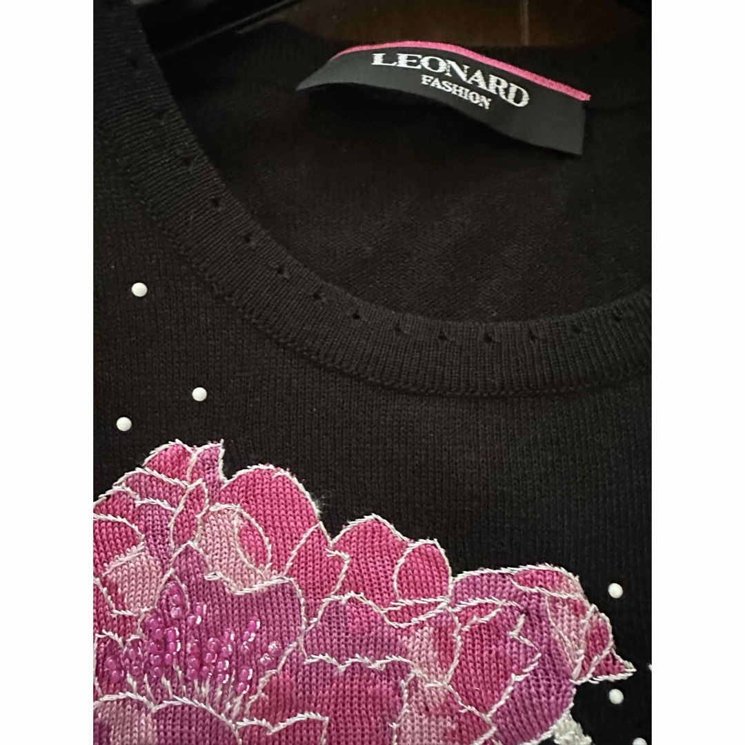 LEONARD - レオナール♡華やかトップス40の通販 by KELLY's shop LEONARD - レオナール♡華やかトップス40の通販 by KELLY's shop