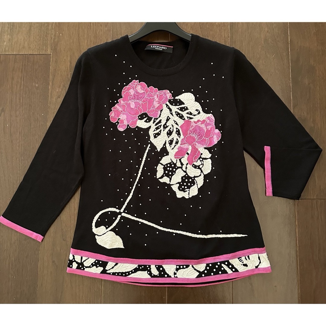 LEONARD - レオナール♡華やかトップス40の通販 by KELLY's shop LEONARD - レオナール♡華やかトップス40の通販 by KELLY's shop