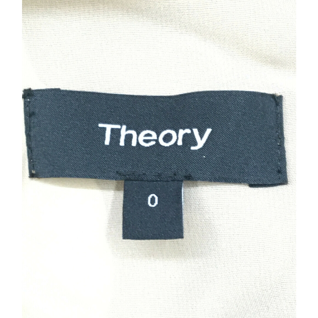 theory(セオリー)の美品 セオリー theory 袖ゴム長袖ワンピース    レディース 0 レディースのトップス(ベスト/ジレ)の商品写真