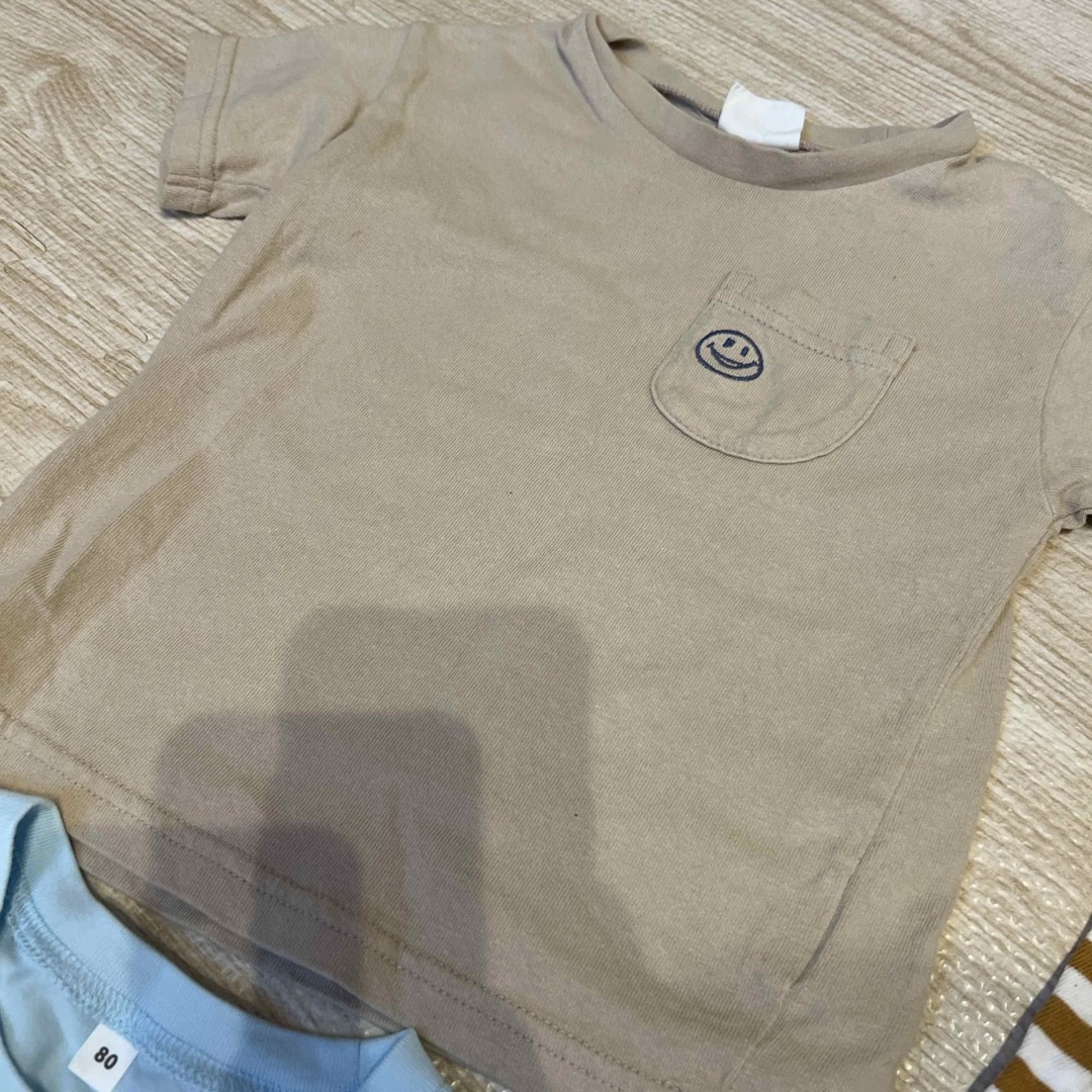 BREEZE(ブリーズ)のTシャツ　4枚セット キッズ/ベビー/マタニティのベビー服(~85cm)(Ｔシャツ)の商品写真