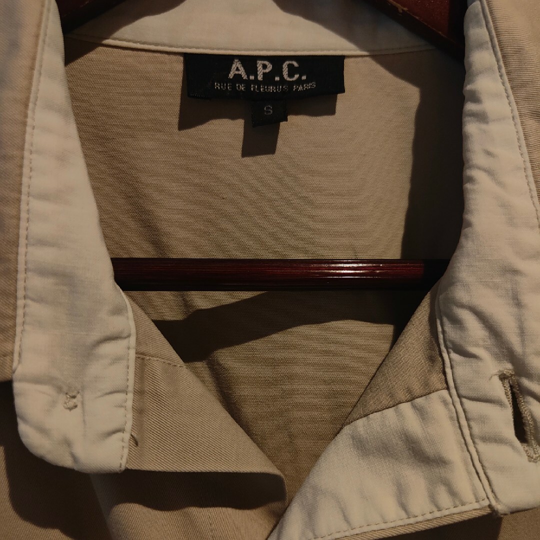 A.P.C(アーペーセー)のA.P.C フランス製 半袖ワークシャツ メンズのトップス(シャツ)の商品写真