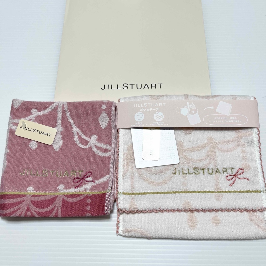JILLSTUART(ジルスチュアート)のジルスチュアート　タオルハンカチ　1枚　ポシェチーフ　1枚　タオル　ハンカチ レディースのファッション小物(ハンカチ)の商品写真
