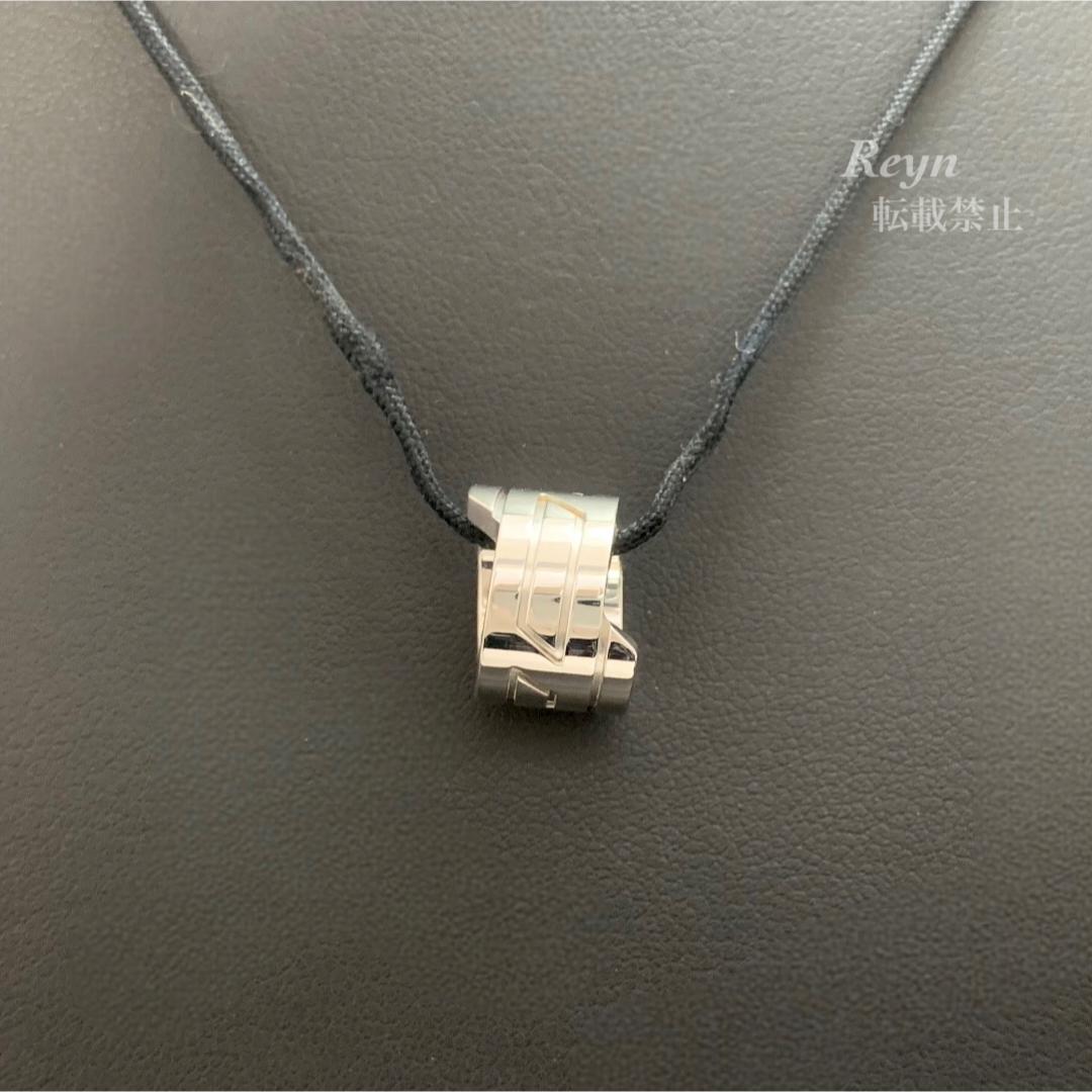 Hermes(エルメス)の[新品仕上済] エルメス  ムーブアッシュ イタリーク シルバー 紐 ネックレス メンズのアクセサリー(ネックレス)の商品写真