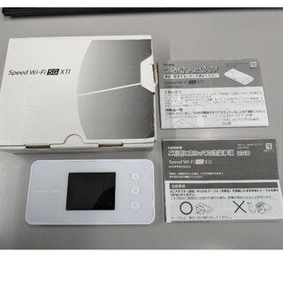 NEC Speed Wi-Fi 5G X11 【mineoでの動作確認済】