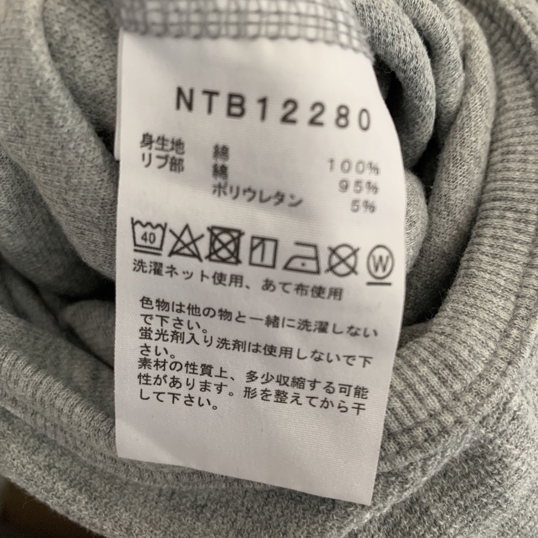 THE NORTH FACE(ザノースフェイス)の美品　ザノースフェイス　ベビーロンパース　ワッフル素材　70 ユニセックス キッズ/ベビー/マタニティのベビー服(~85cm)(ロンパース)の商品写真