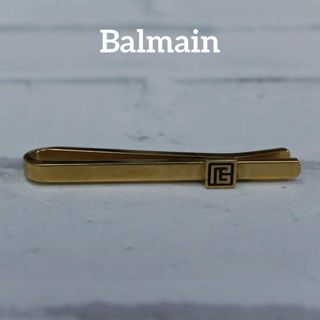 バルマン(BALMAIN)の【匿名配送】バルマン タイピン ゴールド ロゴ シンプル 2(ネクタイピン)